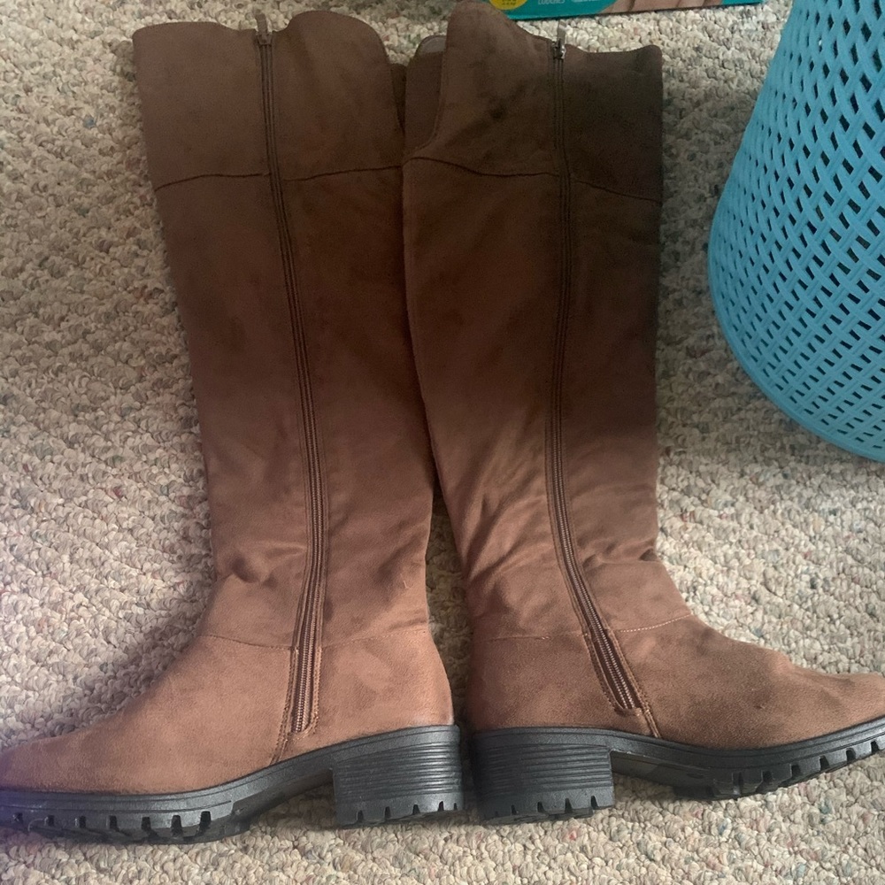 New thigh high boots